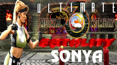 Ultimate Mortal Kombat 3 Fatalities Sonya Youtube