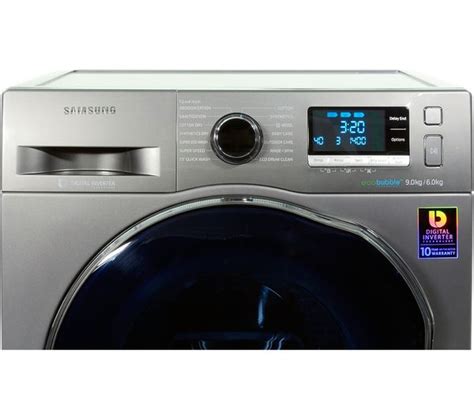 Although these appliances are known for their durability and reliability, having some spare parts for these appliances is a good way to ensure that they last as long as possible. Buy SAMSUNG ecobubble WD90J6A10AX 9 kg Washer Dryer ...