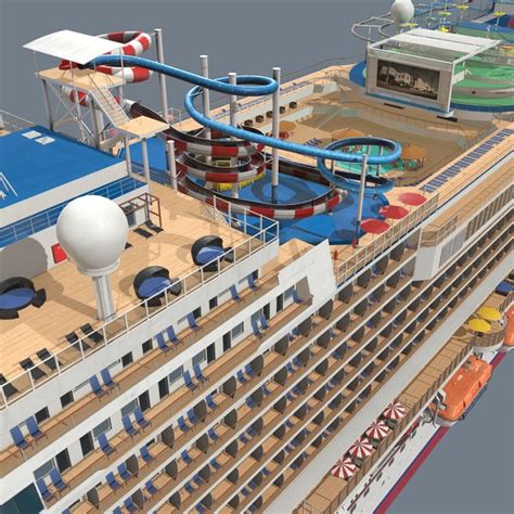 3d Real Time Cruise Ship Turbosquid 1631040