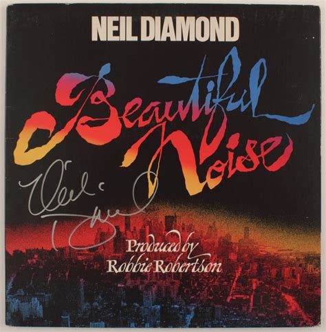 Now's your chance to make your ~own~ ultimate setlist! Lot Detail - Neil Diamond "Beautiful Noise" Signed Album Cover