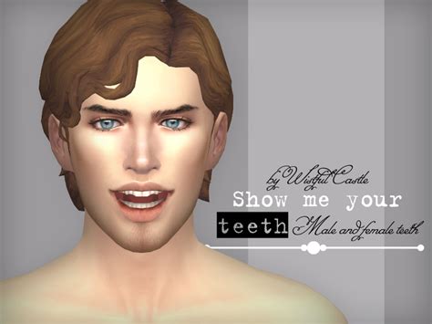 The Sims Resource Smyt Teeth Set