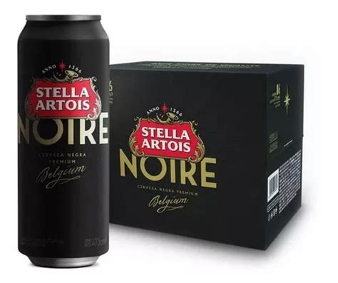Cerveza Stella Artois Negra Lata 473ml Packx6 Zetta Bebidas