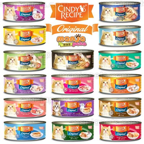 Cat food recipes for tasty fish entrees. Cindy's Recipe Original Wet Cat Can Food 80gm - Expired ...