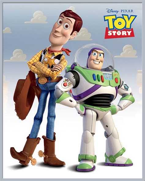 Toy Story Mini Poster Woody And Buzz Film Movie Kino Poster Druck