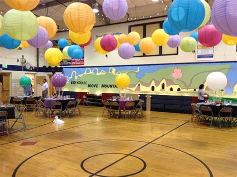 Decorated Our School Gym With The Theme Oh The Places Youll Go Oh