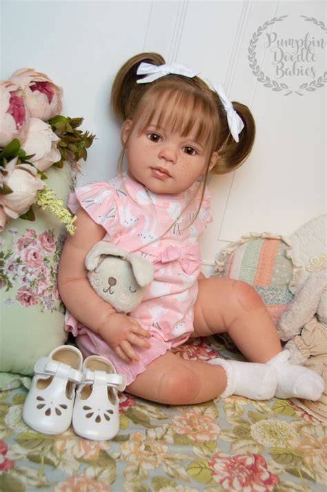 Custom Order Reborn Toddler Doll Baby Girl Louisa By Jannie De Etsy