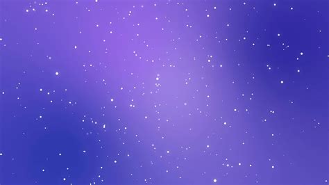 Starry Night Sky Animation With Light Particles Flickering