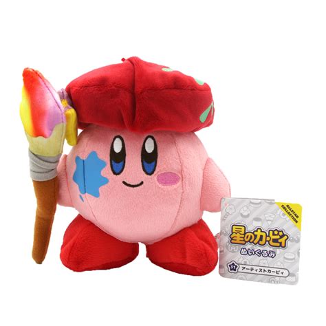 New Kirby Artist Kirby Adventures 5 Inch Plush San Ei 1460 All Star