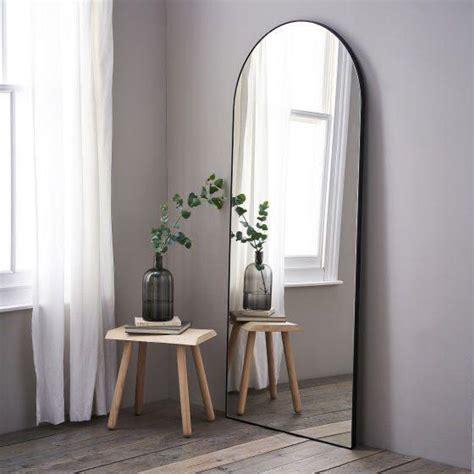 Frameless Arch Mirror Aesthetic Full Body Mirror Furniture And Home