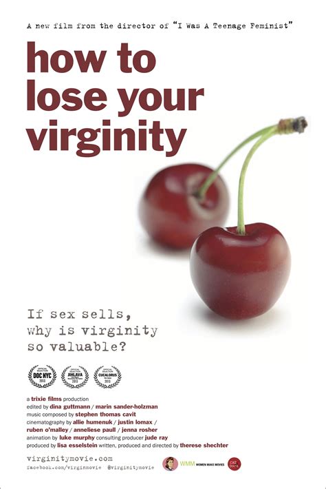 How To Lose Your Virginity Documentary — Trixie Films Therese Shechter