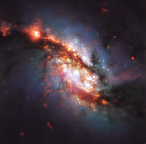 Es del tipo espiral barrada, hace poco se descubrió que nuestra galaxia, tiene solamente dos brazos espirales en lugar de muchos como se creía. Vista fenomenal de uma galáxia espiral - Planeta