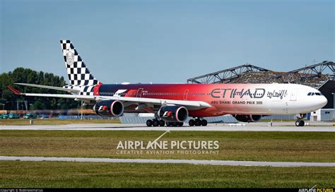 A6 Ehj Etihad Airways Airbus A340 600 At Munich Photo Id 710804