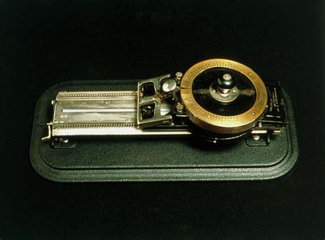 View Of An Old Telegraph Machine Photograph By Ton Kinsbergenscience
