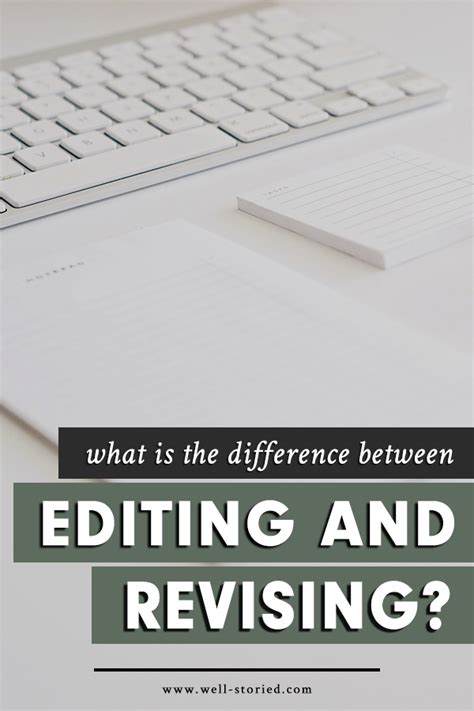 What Is The Difference Between Editing And Revising And How Can You