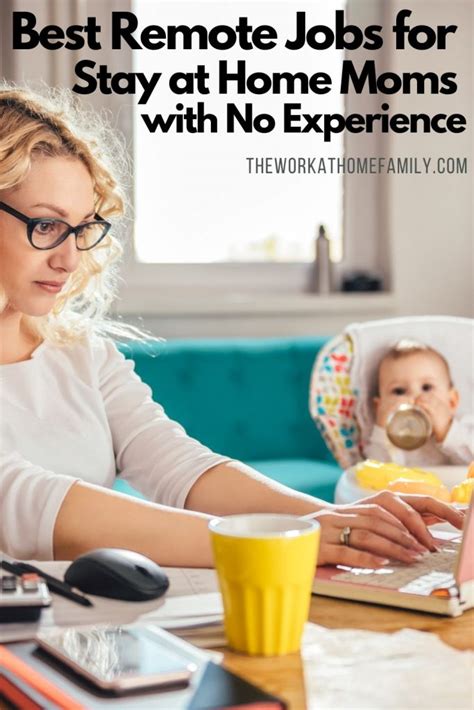 Best Jobs For Stay At Home Moms With No Experience The Work At Home Family