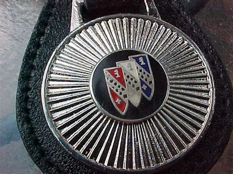 Classic Buick Silver Tri Shield Crest Car Collector Leather Etsy