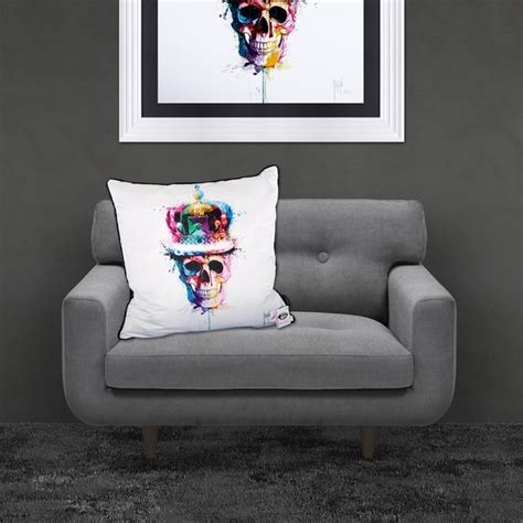 God Save The Queen Luxury Feather Filled Cushion By Patrice Murciano