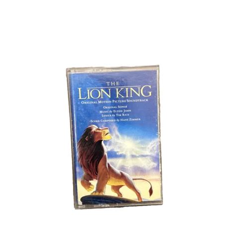 Elton Johncast The Lion King Walt Disney Soundtrack Cassette Tape