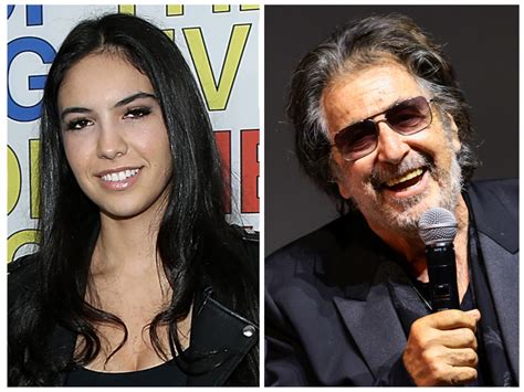 who is al pacino s girlfriend film producer noor alfallah gives birth to godfather actor s
