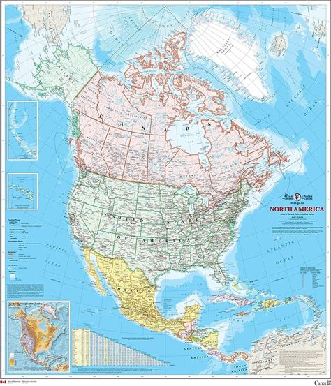 Political Map Of North America 1200 Px Nations Online 54 Off