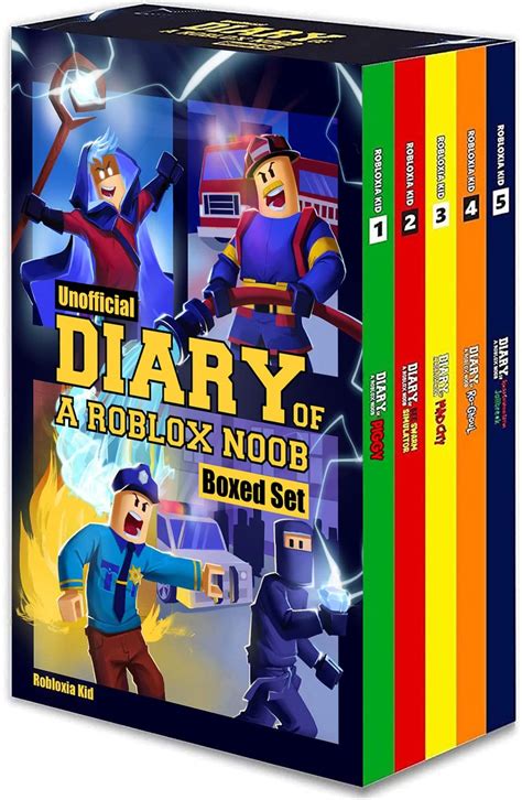 Robloxia Kid Diary Of A Roblox Noob Book Set 1 Uk