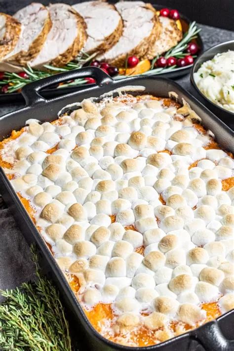 Sweet Potato Casserole With Marshmallows Home Made Interest
