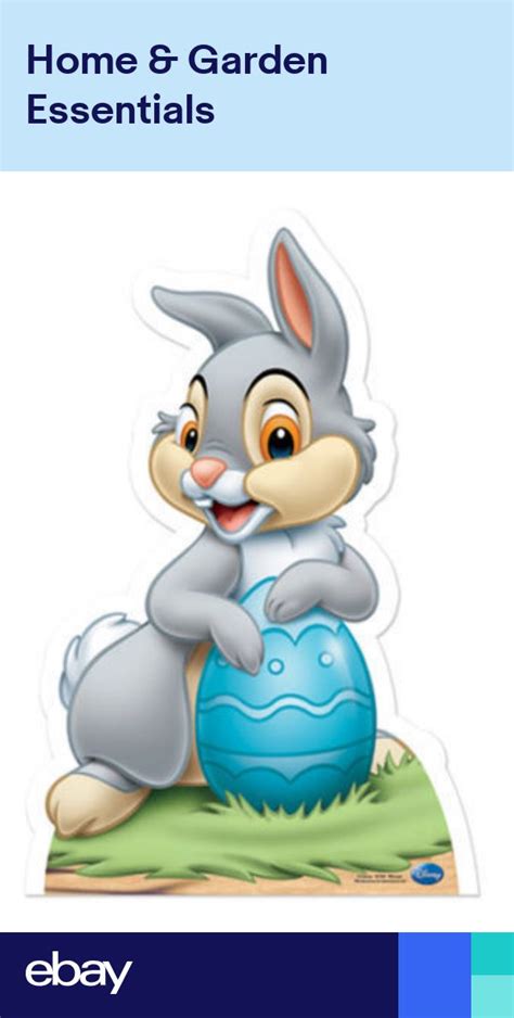 Thumper Easter Bunny Style Lifesize Cardboard Cutout Standee Disney