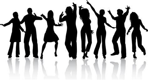 Free Dance Party Silhouette Download Free Dance Party Silhouette Png