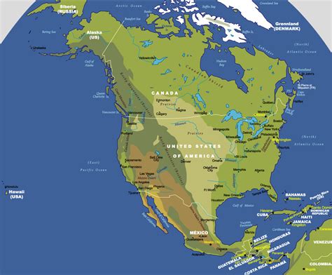 Geologic Map Of North America Map