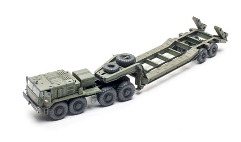 Build Review Of The Takom Russian Army Tank Transporter Scale Model Kit