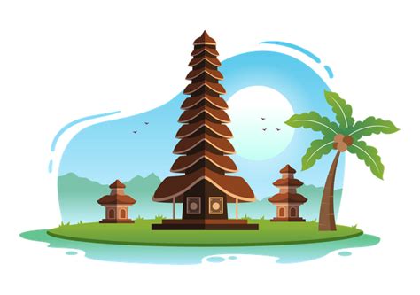 8155 Bali Landmark Illustrations Free In Svg Png Eps Iconscout