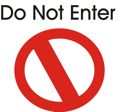 Albums 104 Pictures What Does A Do Not Enter Sign Look Like Excellent