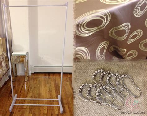 Why not make a room divider that twinkles a bit like this one from make? DIY: Room Divider | O So Chic Blog