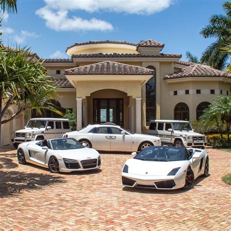 Mansion With Cars Wallpapers Wallpaper Cave