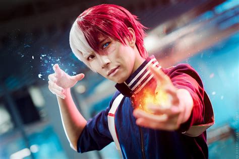 Oc Shoto Todoroki Cosplay By Anto Kun Rbokunoheroacademia