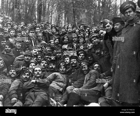 653 First World War Tableau Men Uniform Woods Fun Fortepan 25063
