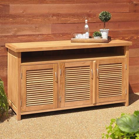 Different models are made of different materials. 15 Best of Outdoor Sideboards and Buffets