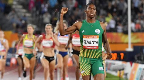 Caster Semenya Gold Medal 1500m Title Commonwealth Games 2018 The Courier Mail