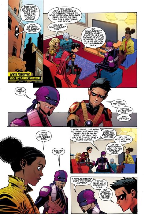 Weird Science Dc Comics Teen Titans 6 Preview