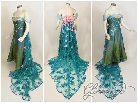 Elsas Spring Dress Cosplay From Frozen Fever By Glimmerwood On Deviantart
