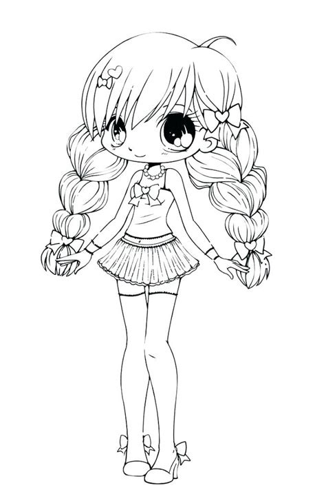 Girl Cartoon Coloring Pages At Free