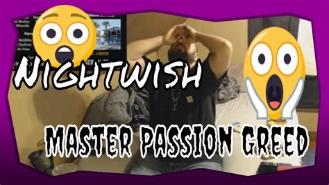 nightwish master passion greed special video reaction youtube