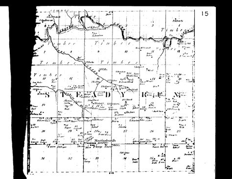 Keokuk County, Iowa 1861 Map, Steady Run township