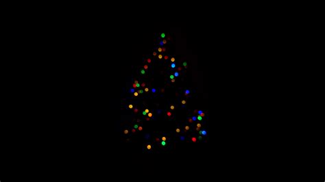 Christmas Tree Minimalism Dark 4k Hd Celebrations 4k Wallpapers