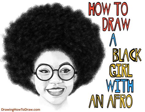 African American Woman How To Draw Step By Step Drawing Tutorials