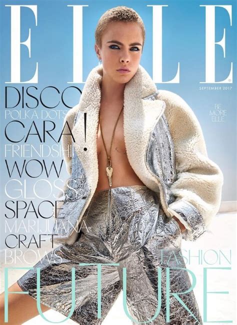 Fashion, feminism, beauty, celebrity, travel. Cara Delevingne - ELLE Magazine UK September 2017 Issue