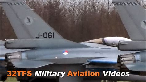 4k F 16 Fighting Falcon Takeoffs On Full Afterburner At Leeuwarden
