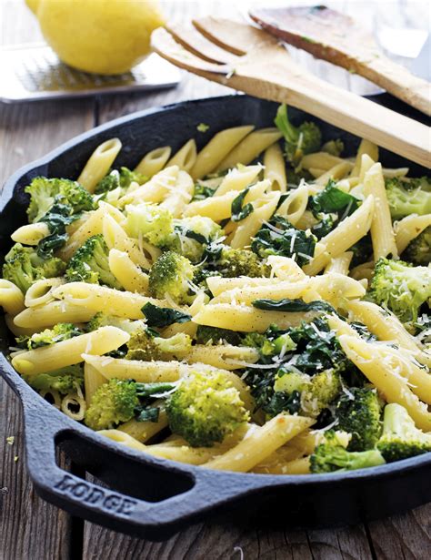 The Iron You Quick Lemon Broccoli Pasta Skillet