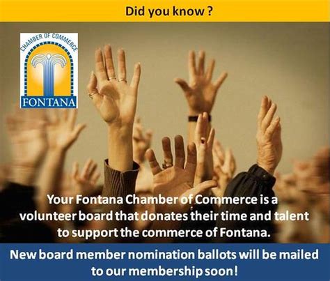 Did You Know Board Nomination Fontana Chamber Of Commerce Flickr