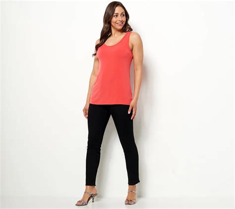 Susan Graver Modern Essentials Liquid Knit Tank Top